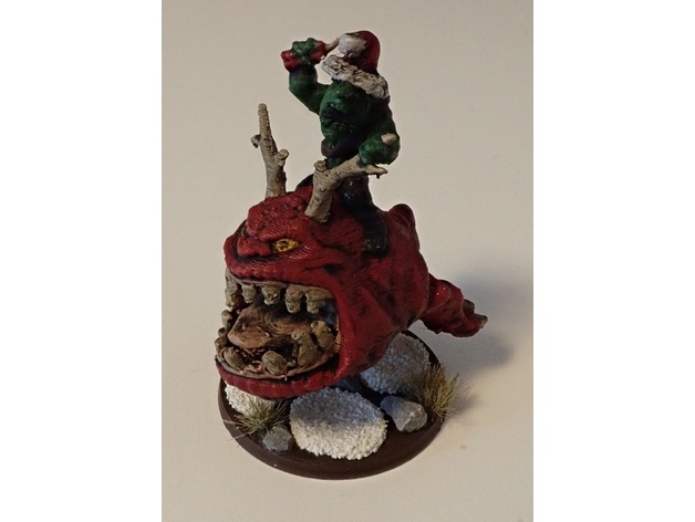 Navidad duende ork udos3dworld 3D print model - Mito3D