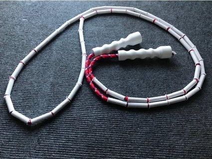 beaded jump rope g-force 3d print model - Mito3D