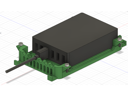 aukey pa t11 cargador recinto seguro USB cables mgrx 3d print model - Mito3D