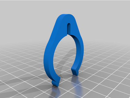 wishbone agrafe garfy 3d print model - Mito3D