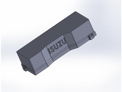fusible caja cubierta carcasa funda isuzu mrwolf1 3d print model - Mito3D