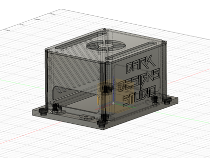 cnc 3018 elektronik yazı tahtası temel örtmek kılıf Jekyl 3d print model - Mito3D