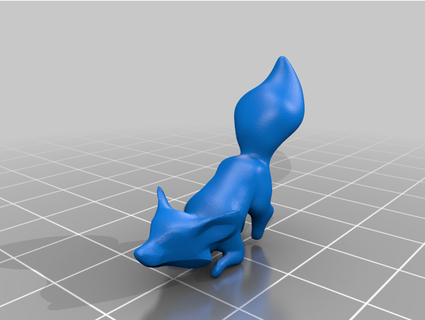 Jagd foxy Lasst 3d print model - Mito3D
