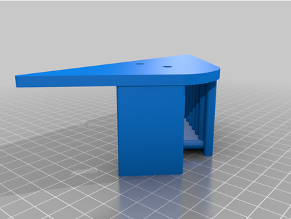 vat drainer saturn wall mount andurbal 3d print model - Mito3D