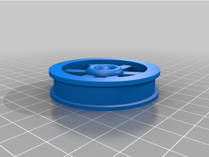 poupar roda dominó trem 3d impressão pilsen 3d print model - Mito3D