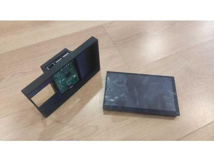 frambuesa pi 7 pulgada pantalla táctil monitor caso funda yeraymerino3d 3d print model - Mito3D