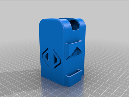talon magazine molle holsters offset mounting clips quadpolar 3d print model - Mito3D