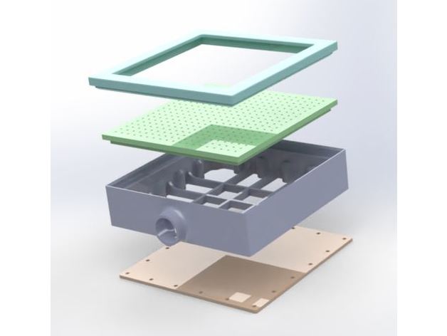 Vakuum ehemalige klein 8x8 pjemand 3D print model - Mito3D