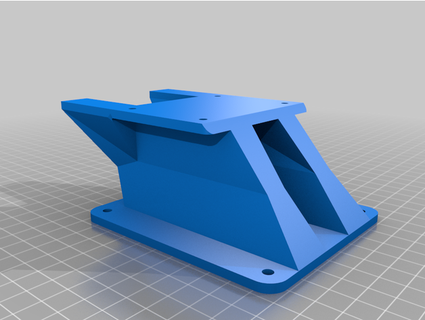 vkb nxt thq sem gunfighter adapter mount gloryfish 3d print model - Mito3D
