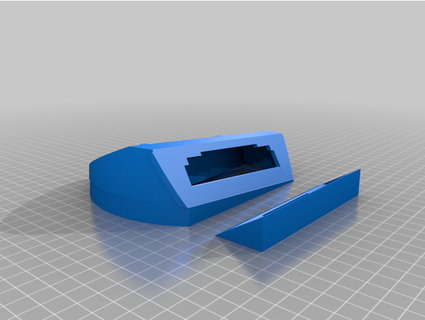 bmw cup holder mounting box tweetdriver63 3d print model - Mito3D
