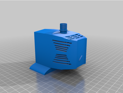 écoplus 528 l'eau pompe modèle kgksairforce 3d print model - Mito3D