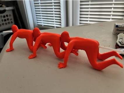 human centipede bowden tube holder bigreadbaron 3d print model - Mito3D