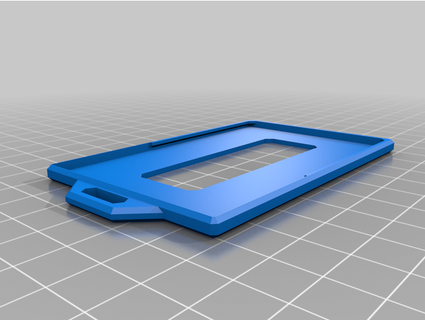 id card holder olafurj 3d print model - Mito3D