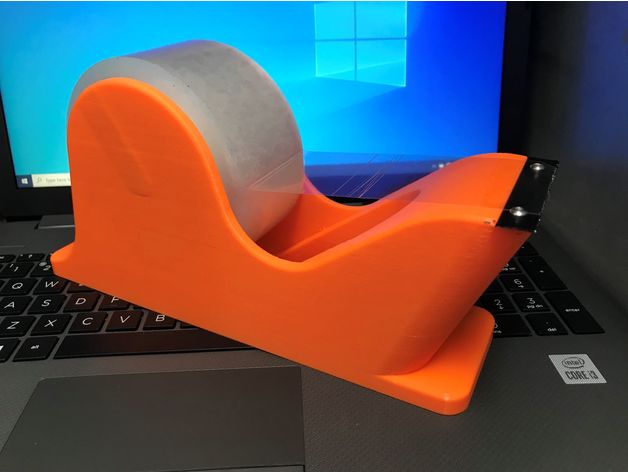 noir corbeau 2 emballage ruban distributeur sommet 3D print model - Mito3D
