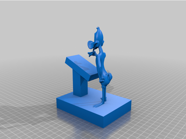 daffy duck msk3dmagic 3D print model - Mito3D