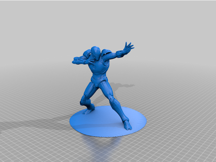 iron man shooting rainer3dprints 3d print model - Mito3D