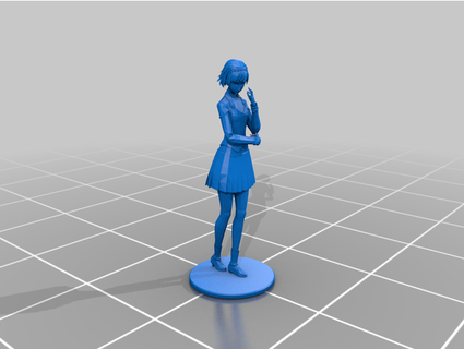 persona 5 - makoto niijima chimay g 3d print model - Mito3D