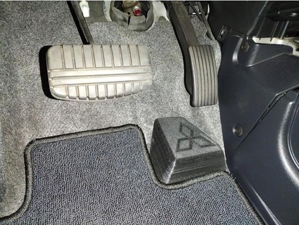 Mitsubishi i miev gaz pedal ayak temel pavel569 3d print model - Mito3D