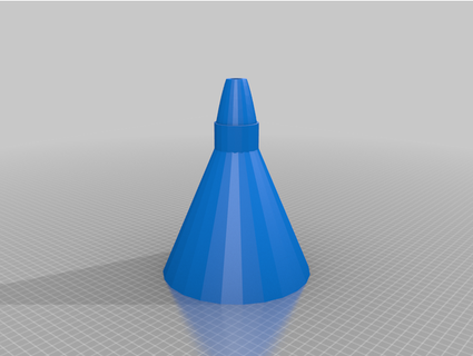 large oil funnel cthompson10 3d print model - Mito3D