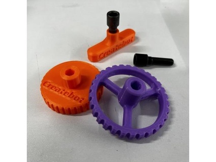 createbot nozzle sleeve nut offical 3d print model - Mito3D