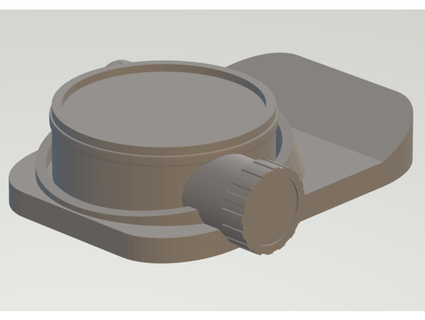 Lara Croft Taschenlampe hijsm 3d print model - Mito3D