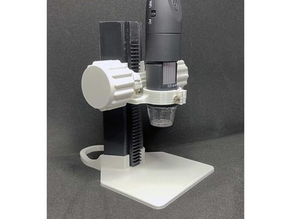 USB microscopio estante soporte hieloekb 3d print model - Mito3D