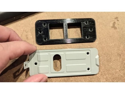 dahua db11 angled mounting brackets diangelo2003 3d print model - Mito3D