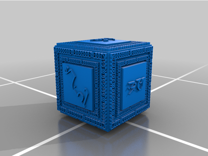 runique cube sleyvas 3d print model - Mito3D