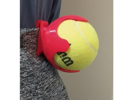 tennis palla titolare supporto remi rafael 3d print model - Mito3D