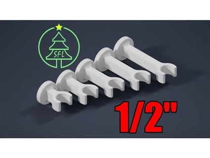 1 2 emt pipe 125 magnetic mount clip phoenlx 3d print model - Mito3D