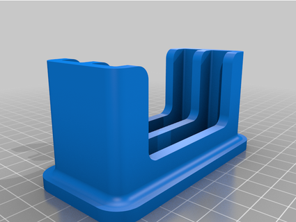 double phone table stand alxlifanov 3d print model - Mito3D