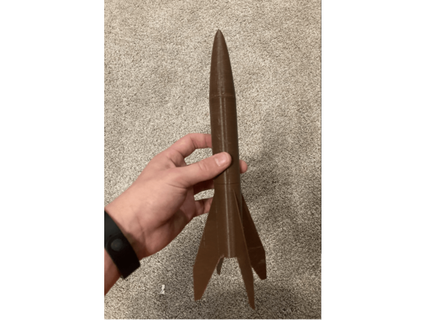 simple rocket amckinnon 3d print model - Mito3D