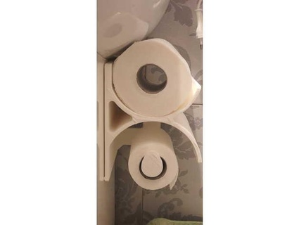 tuvalet kağıt Kulp destek taşra 3d print model - Mito3D
