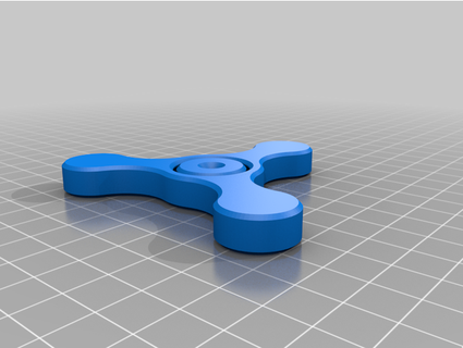 airsoft bead bearing fidget spinner randomlygeeky 3d print model - Mito3D