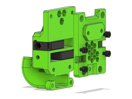 Eva 2 chariot blv mgn cube métal trousse genevamotion 3d print model - Mito3D