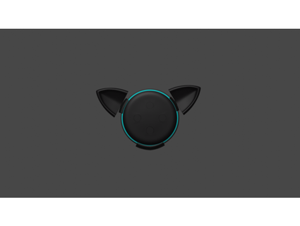 echo dot gen3 wall-mount cat ears totallyryno 3d print model - Mito3D