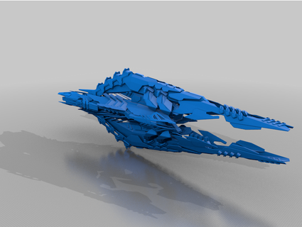 rebelle galaxie viriax dreadnought aelioszero 3d print model - Mito3D