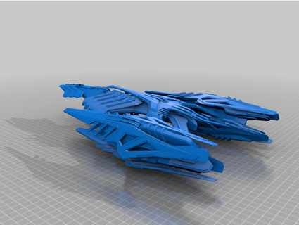 rebelde galaxia viriax misil fragata aelioszero 3d print model - Mito3D