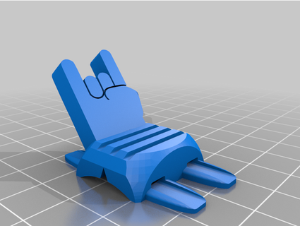 guerrilla gravity chain slap fin cytoe1 3d print model - Mito3D