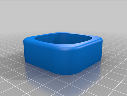 smartthings button holder georgesvdr 3d print model - Mito3D