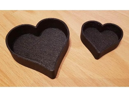 soap form mold heart tpu ventavox 3d print model - Mito3D