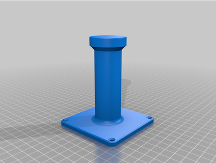 verticale bobine titulaire soutien sensarb 3d print model - Mito3D