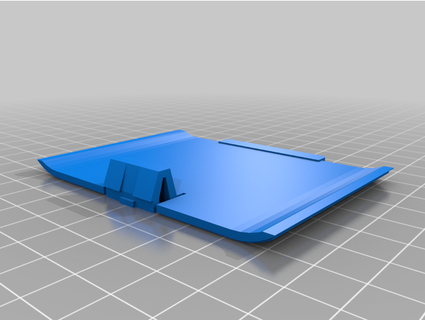 atari lynx battery cover alterac 3d print model - Mito3D