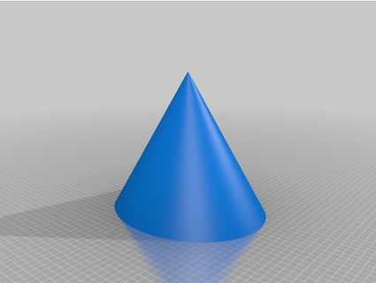 teste impressão cone pvillano 3d print model - Mito3D