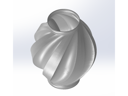 vase shell joris13 3d print model - Mito3D