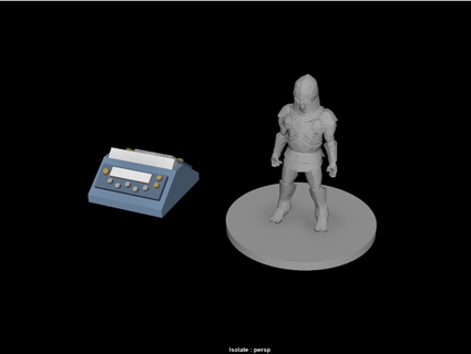 15mm tos Computer Art 3b klingonisch Eminian vi fjodin 3d print model - Mito3D