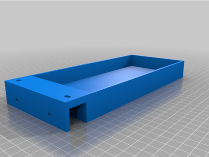 filament boîte titulaire soutien 2020 rail tache naissance 3d print model - Mito3D