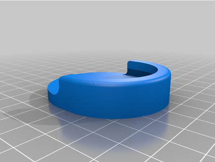 Popsocket montieren Schraube Löcher Astroukulele 3d print model - Mito3D