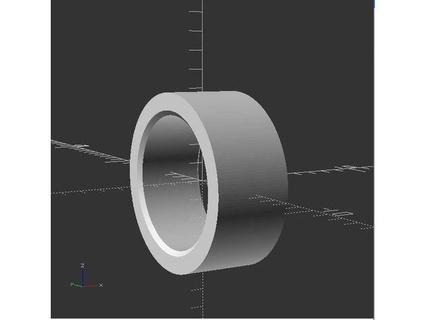 beveled ring scad code reference owenpreece 3d print model - Mito3D