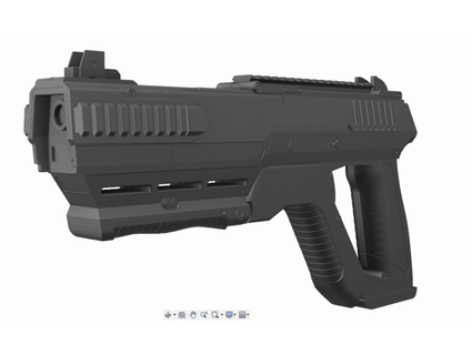 splitgate pistol purplehazey 3d print model - Mito3D